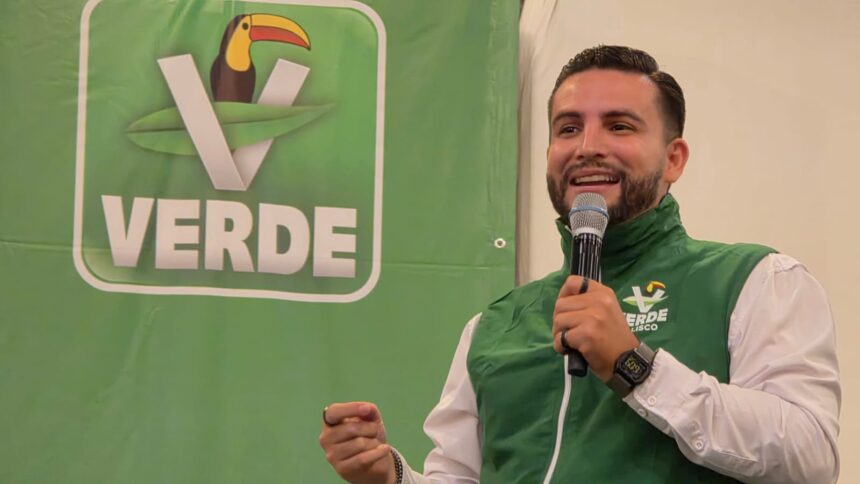 Líder estatal del verde destapa a alcalde de Puerto Vallarta a la gubernatura de Jalisco