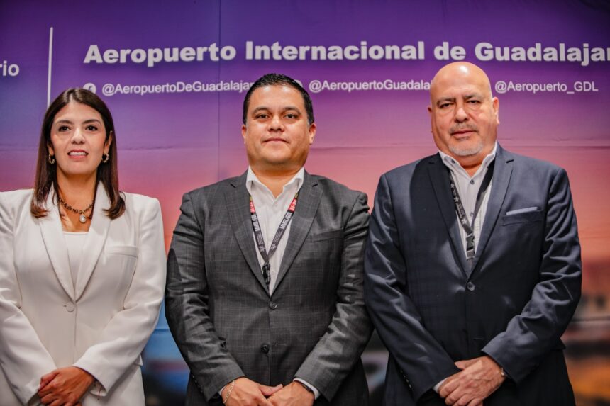 Llega Christian Amador Lizardi a la administración del Aeropuerto de Guadalajara