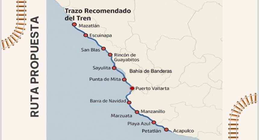 Reviven proyecto de crear tren turístico transpacífico de Mazatlán a Acapulco