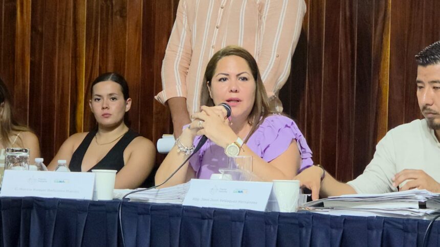 Regidora Marcia Bañuelos presenta campaña municipal de valores para servidores públicos