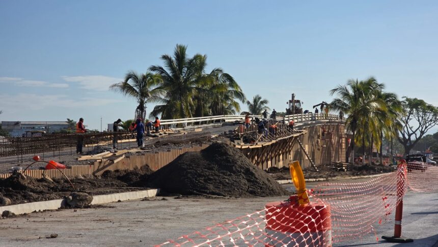 Inicia la recta final de la obra que promete agilizar el tráfico en Puerto Vallarta