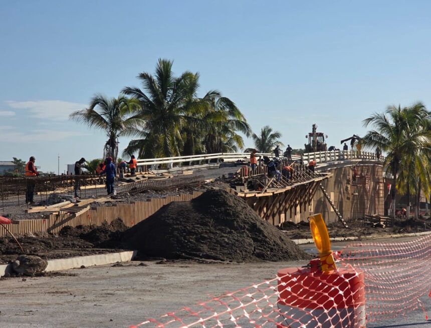 Inicia la recta final de la obra que promete agilizar el tráfico en Puerto Vallarta