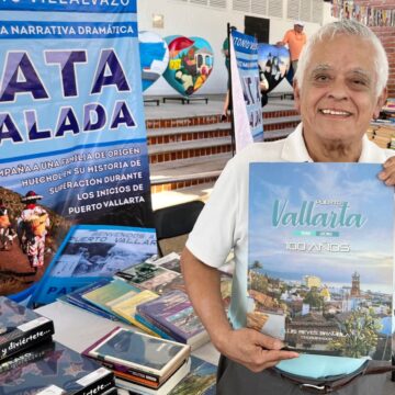 Plaza de armas se llena de libros: Arranca la X Feria Internacional de la Lectura Puerto Vallarta 2026