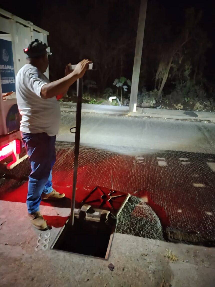 Intensifica SEAPAL programa de Desfogues en red de agua potable