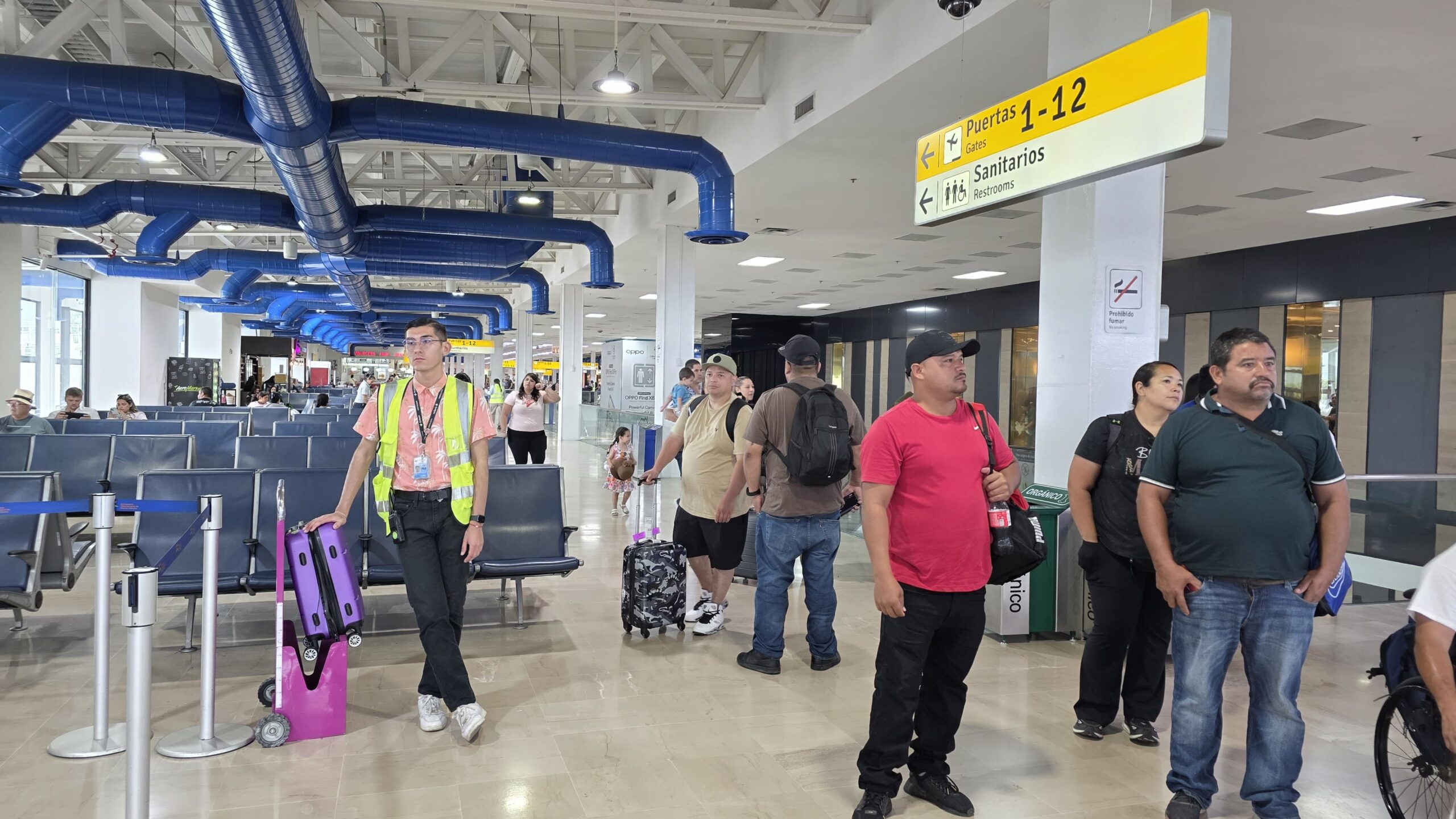 aeropuerto Tormenta invernal provoca cancelaciones y retrasos de vuelos en el Aeropuerto de Puerto Vallarta