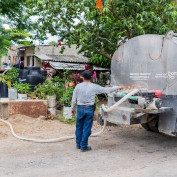 Servicio gratuito de Pipas beneficia a más de 7 mil vallartenses mensualmente