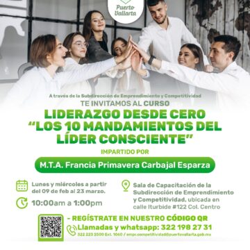 Abren espacio de capacitación en liderazgo para profesionistas vallartenses