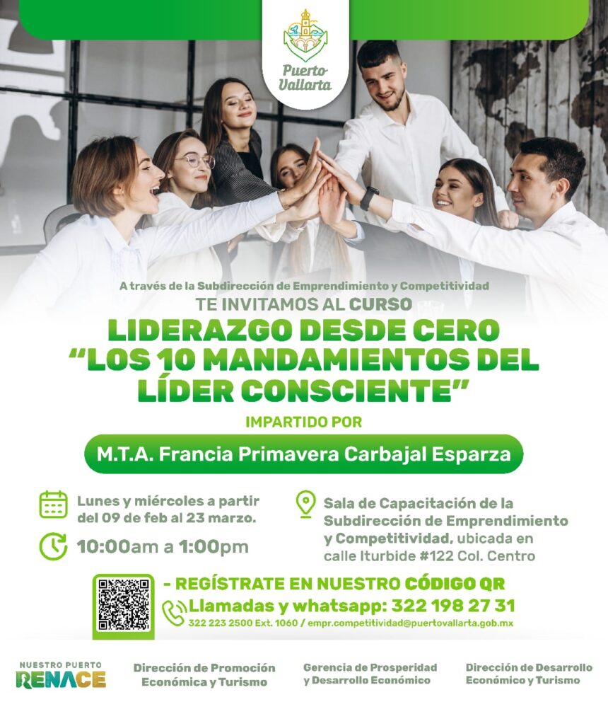 Abren espacio de capacitación en liderazgo para profesionistas vallartenses