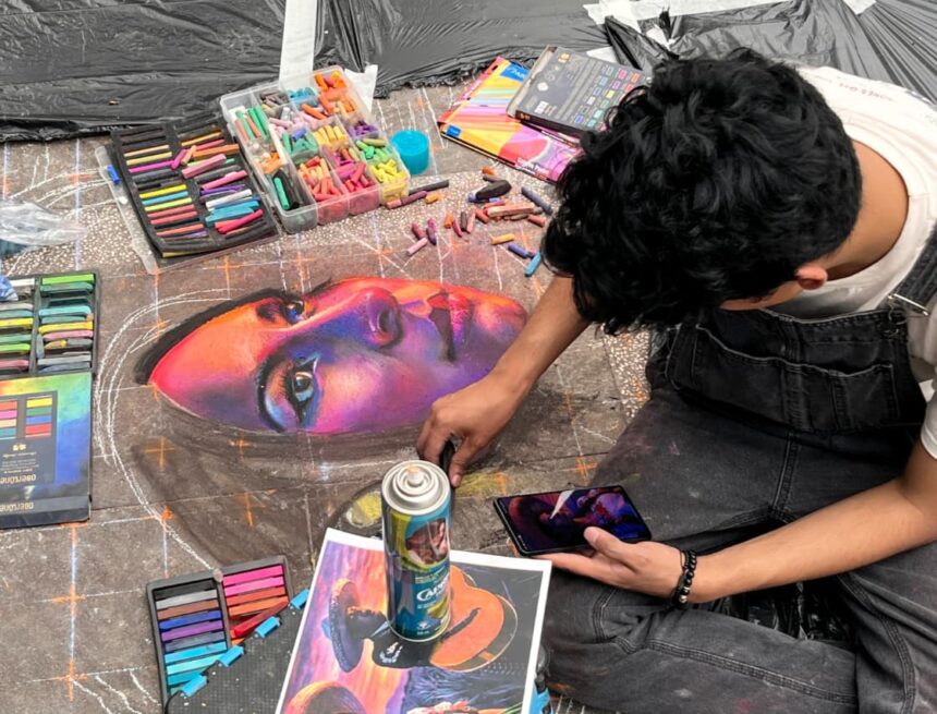 La Plaza de Armas se llena de color con el XVIII Festival Madonnari 2026