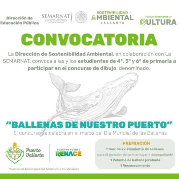 Estudiantes de Puerto Vallarta mostrarán su talento en el concurso “Ballenas de Nuestro Puerto”
