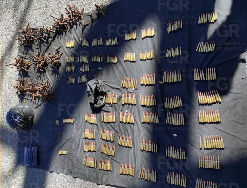 Investiga FGR aseguramiento de armamento y ponchallantas en Puerto Vallarta
