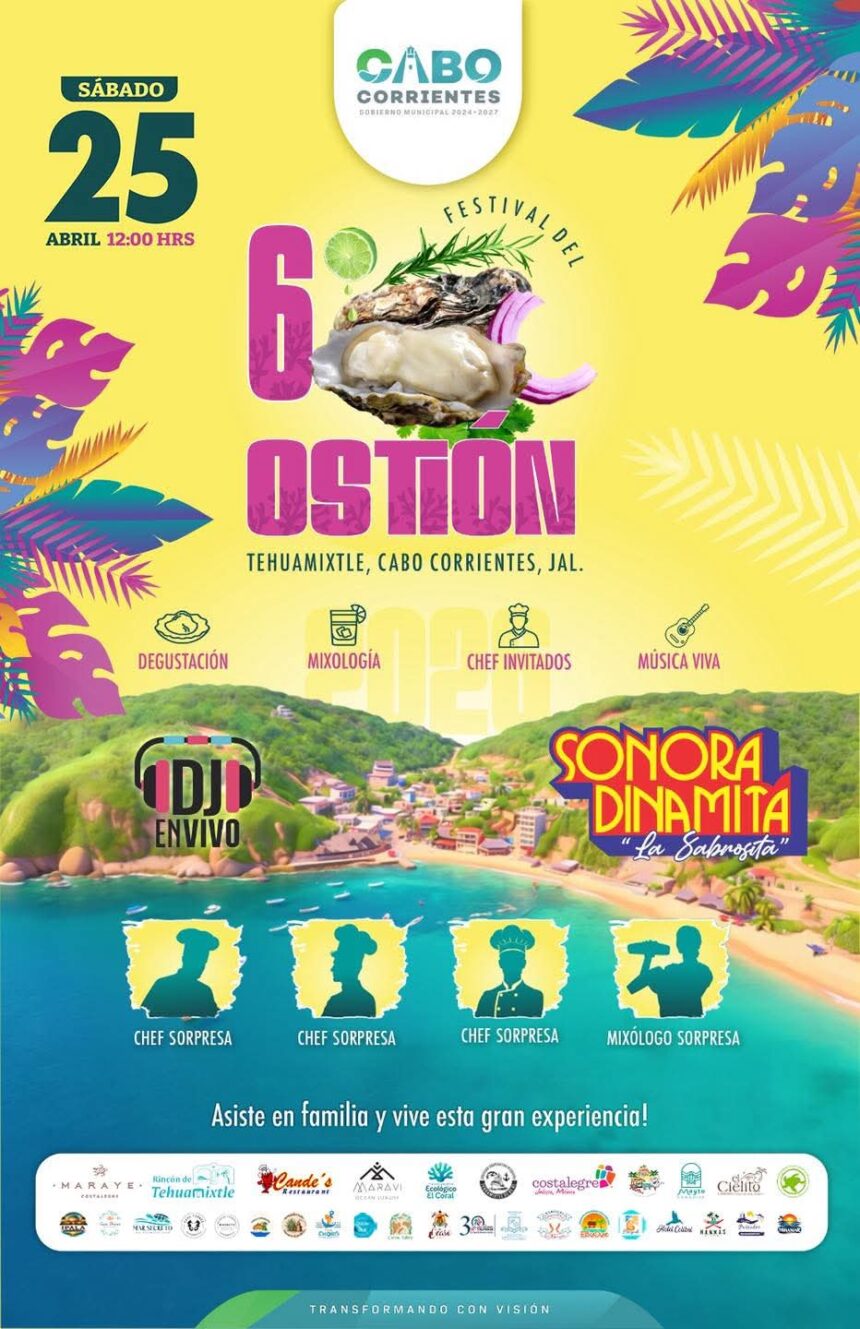 Posponen el Festival del Ostión en Tehua; ahora se realizará el 25 de abril