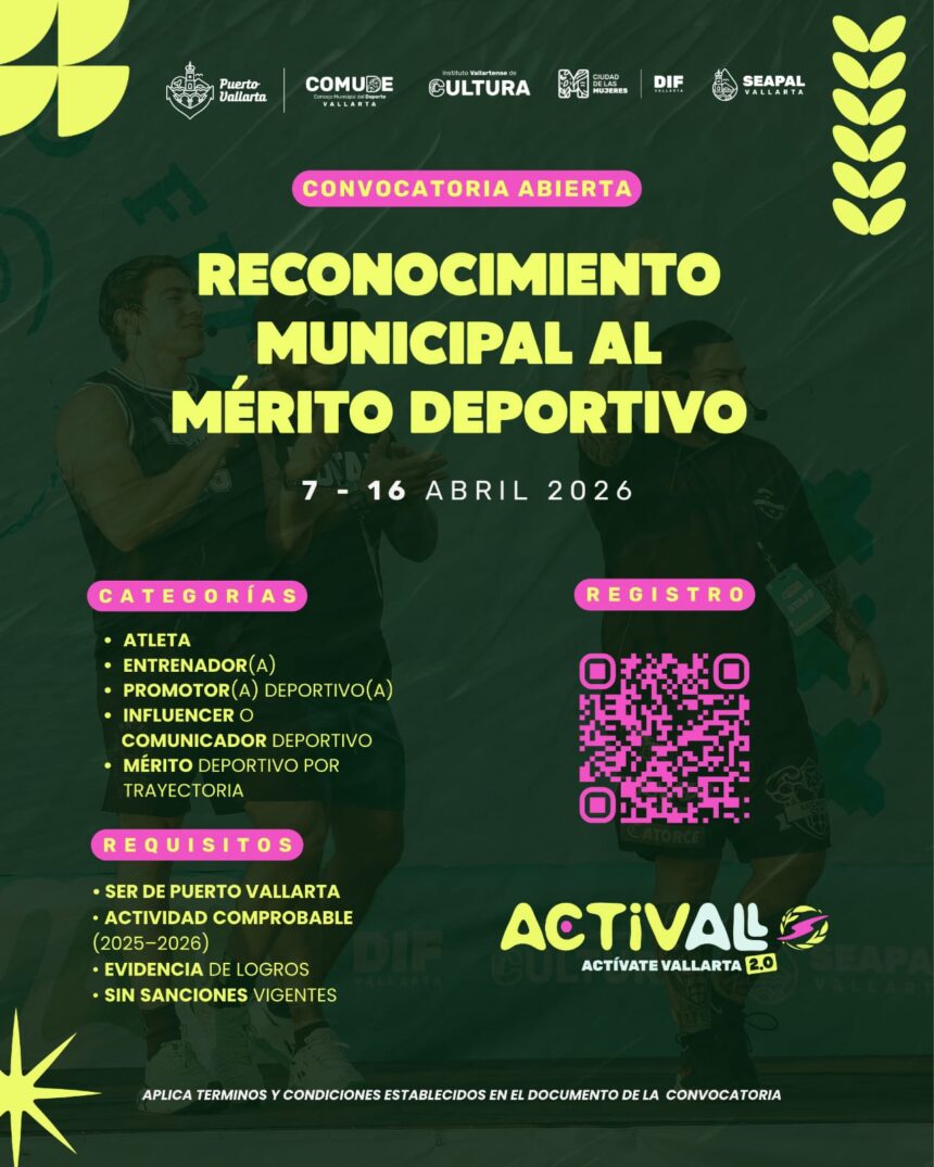 Lanzan convocatoria para Reconocimiento Municipal al Mérito Deportivo 2026