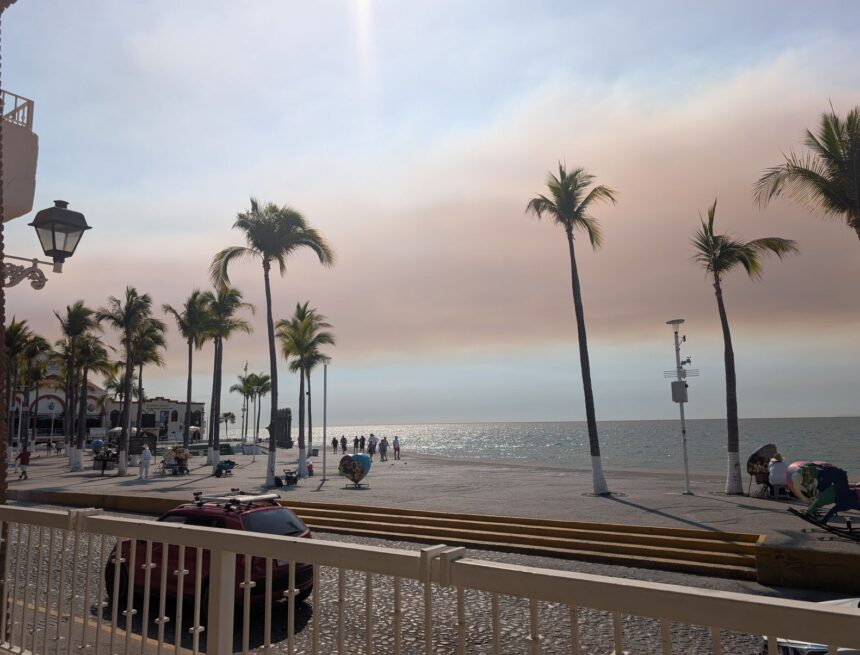 Incendios en Cabo Corrientes afectan a Puerto Vallarta
