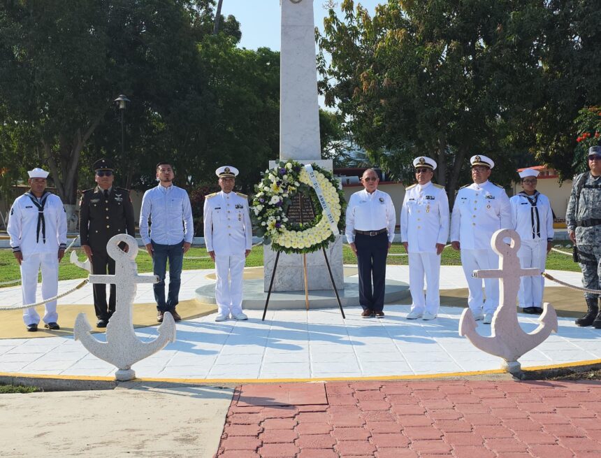 Conmemoran en Puerto Vallarta el 112 Aniversario de la Defensa del Puerto de Veracruz