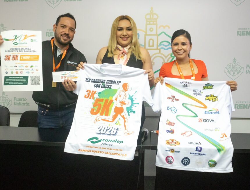 Invitan a participar en la 1ra Carrera CONALEP con Causa 2026