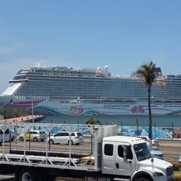 IMG-20260507-WA0230 Vallarta recibe al crucero Norwegian Joy, uno de los cruceros más modernos que arriba este destino turístico
