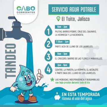 IMG-20260513-WA0166 Implementan tandeo de agua en El Tuito por temporada de estiaje