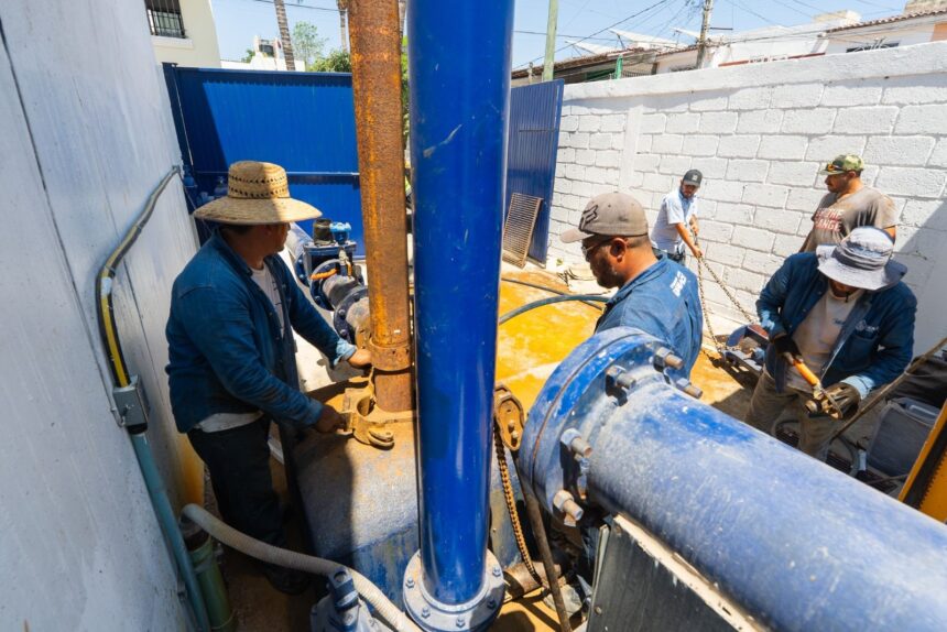 Fortalece SEAPAL producción de agua potable con reparación del Pozo 17
