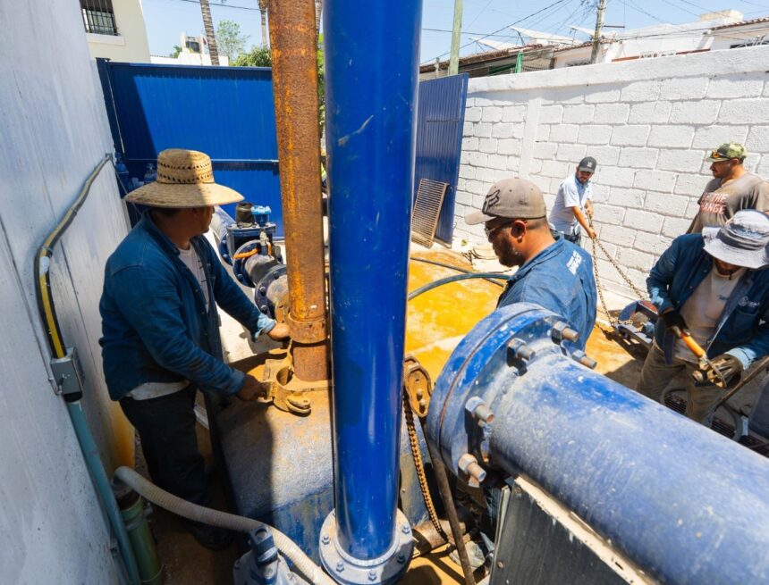 Fortalece SEAPAL producción de agua potable con reparación del Pozo 17