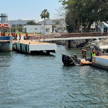 Realizan ejercicio de seguridad Nivel III en el puerto de Vallarta