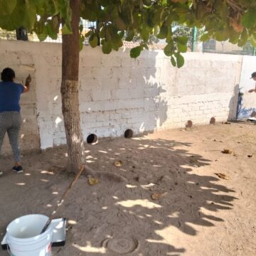 Continúan mejoras en escuelas con el programa Mi Escuela Renace