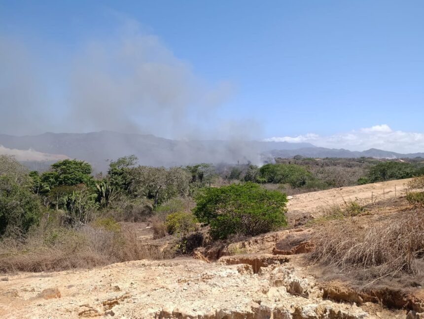 IMG-20260528-WA0228 Sofocan incendio de neumáticos en vertedero El Gavilán