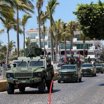 Llegan a Vallarta 200 elementos del Ejército para reforzar la seguridad