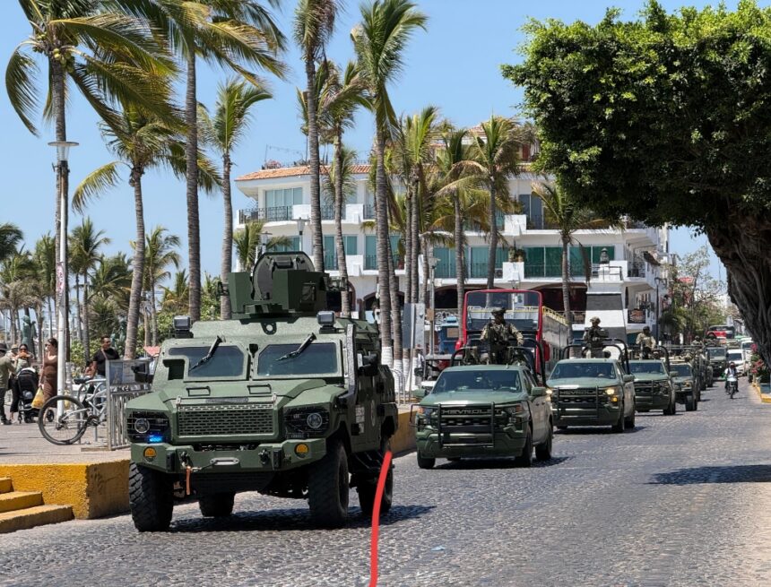 Llegan a Vallarta 200 elementos del Ejército para reforzar la seguridad