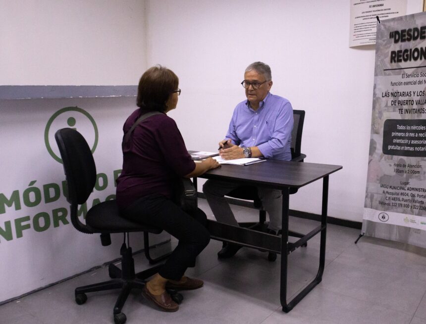 Asesorias Continúan las asesorías notariales gratuitas para las familias vallartenses
