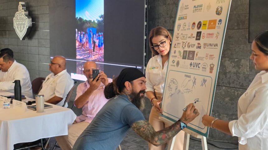 Formalizan carta compromiso para el programa Cruzadas por el Mar en Puerto Vallarta