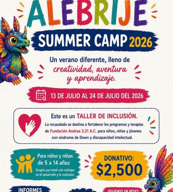 Abren inscripciones para el Alebrije Summer Camp 2026