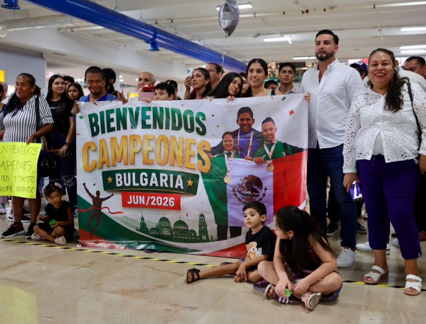 IMG-20260620-WA0118 Munguía recibe a atletas vallartenses medallistas en el Mundial de Síndrome de Down 2026