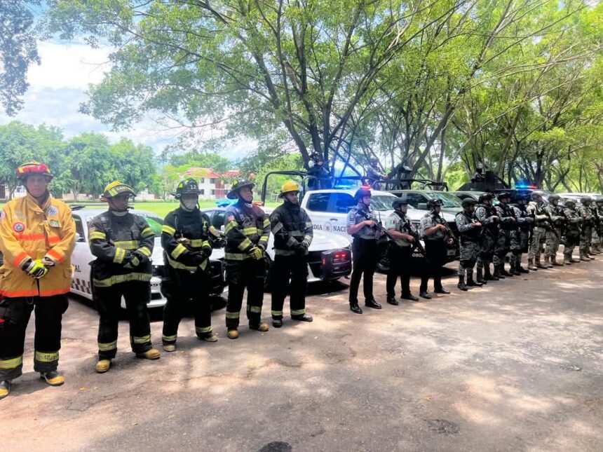 FB_IMG_1783975489418 Protección Civil Vallarta se suma a simulacro de seguridad