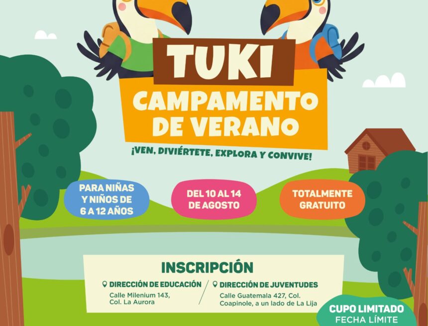 IMG-20260713-WA0346 Invitan al Tuki Campamento de Verano 2026