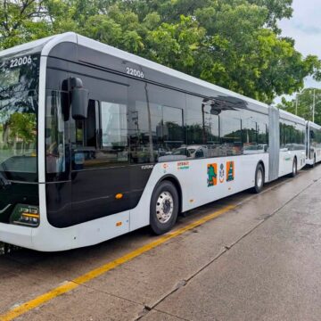 Realizan los últimos ajustes al nuevo sistema de transporte eléctrico en Puerto Vallarta