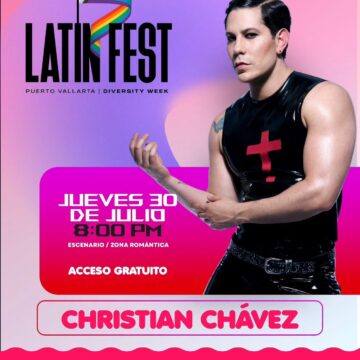 Puerto Vallarta recibirá a Christian Chávez y Taiga Brava en el Latin Fest Diversity Week