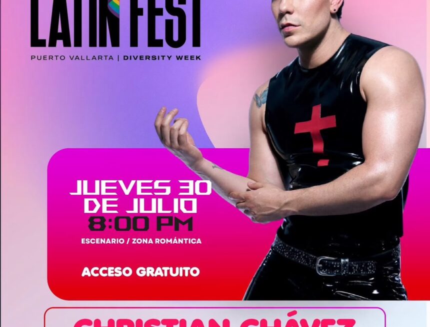 IMG-20260727-WA0160 Puerto Vallarta recibirá a Christian Chávez y Taiga Brava en el Latin Fest Diversity Week