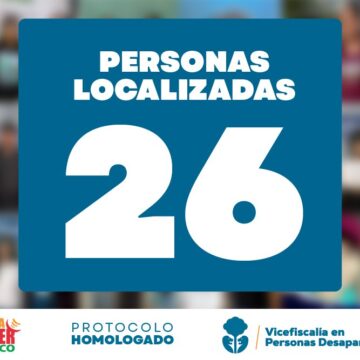 Vicefiscalía en personas desaparecidas logra 26 localizaciones