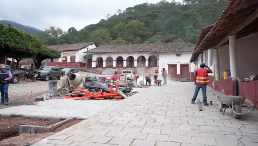 San Sebastián Rehabilitación del centro histórico de San Sebastián del Oeste alcanza el 85% de avance