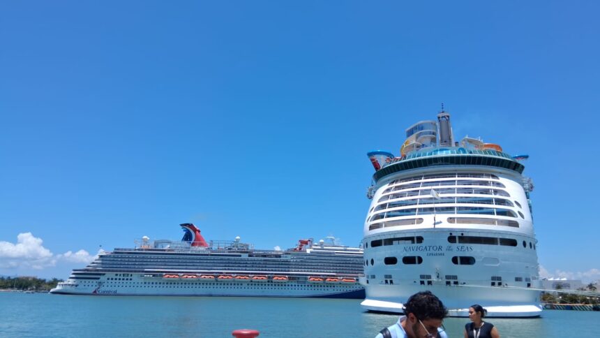 Llegan a Vallarta más de 10 mil pasajeros y tripulantes a bordo de dos cruceros