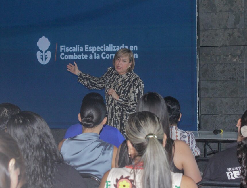 Participan servidores públicos en la Caravana Anticorrupción