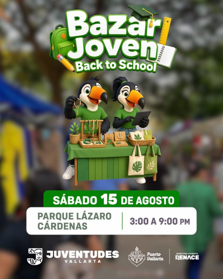 IMG-20260811-WA0141 Llega Bazar Joven “Back to School” al Parque Lázaro Cárdenas este sábado