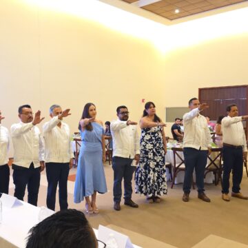 Rinde protesta VI Consejo Directivo del Colegio de Arquitectos e Ingenieros Civiles de Riviera Bahía