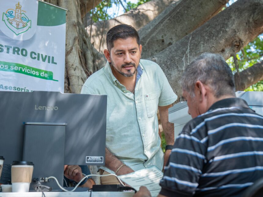 Gobierno municipal ha beneficiado a más de 3 mil personas a través de la oficina de Registro Civil