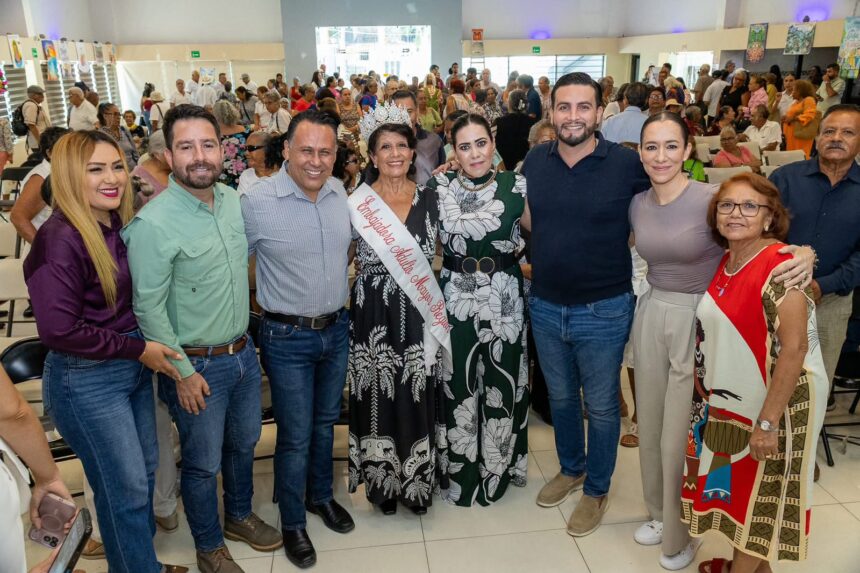 Inauguran Luis Munguía y Lucky Michel la semana del adulto mayor