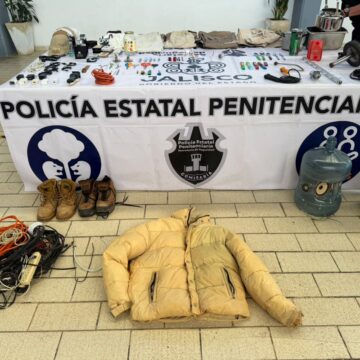 Aseguran objetos prohibidos durante revisión en el Ceinjure de Puerto Vallarta