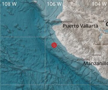 Sismo de 4.4 grados no causó afectaciones en municipios de la Costa Norte de Jalisco