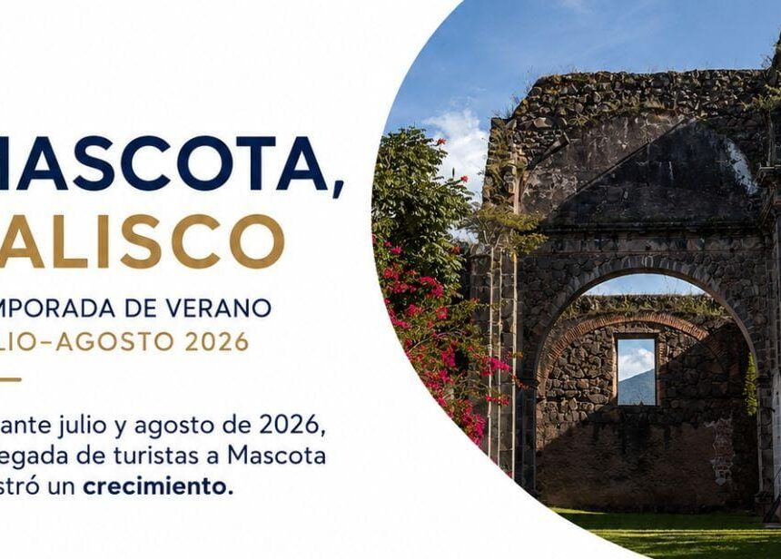 Durante el verano crece la llegada de turistas al Pueblo Mágico de Mascota