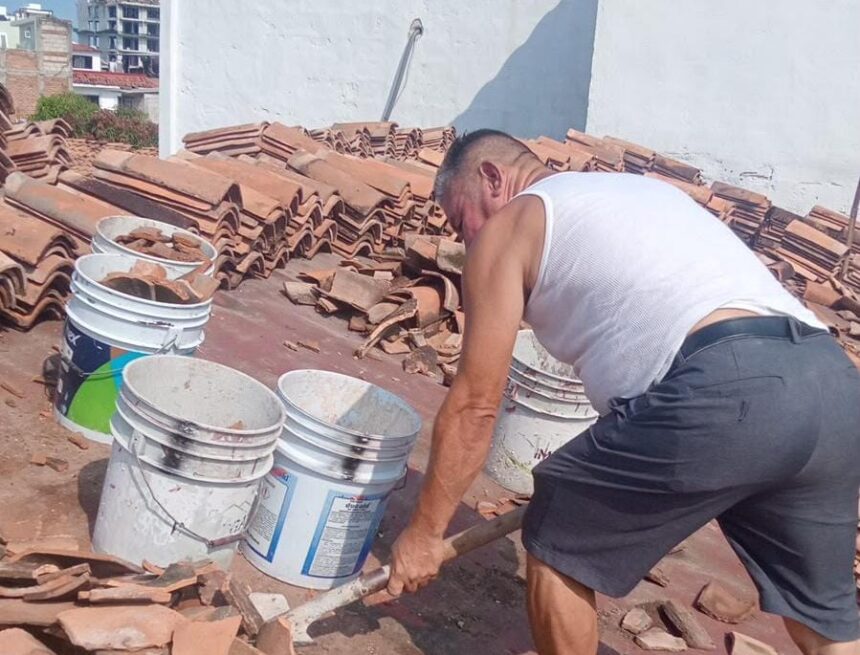Gobierno de Vallarta renueva techumbre del Mercado 5 de Diciembre